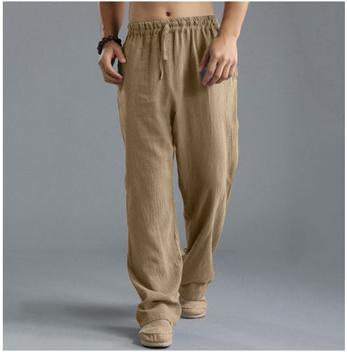 Amalfi Linen Trousers (Slim Fit)