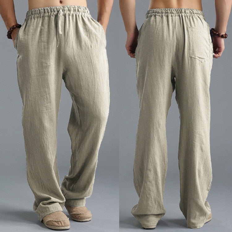 Amalfi Linen Trousers (Slim Fit)