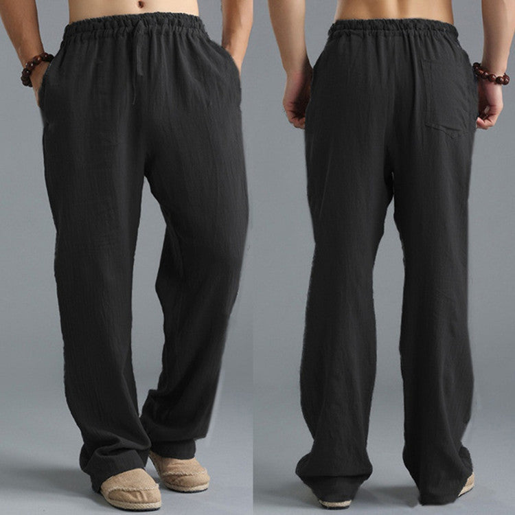 Amalfi Linen Trousers (Slim Fit)