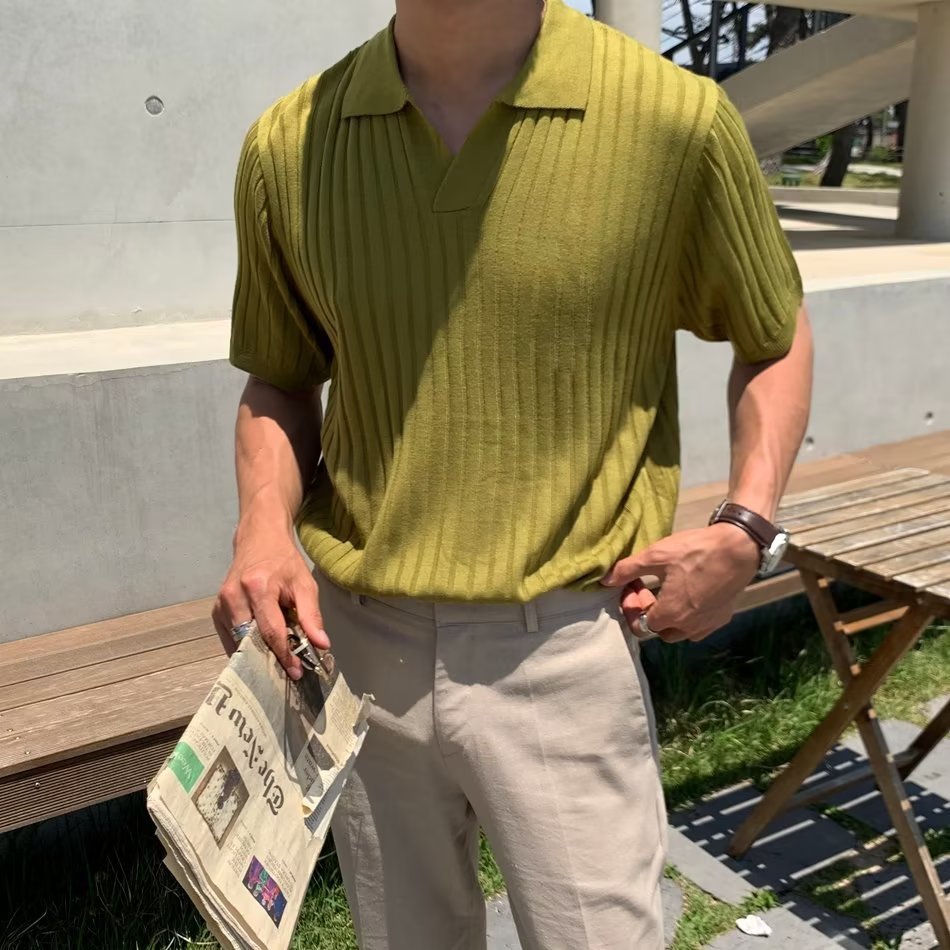 Premium Ribbed Polo