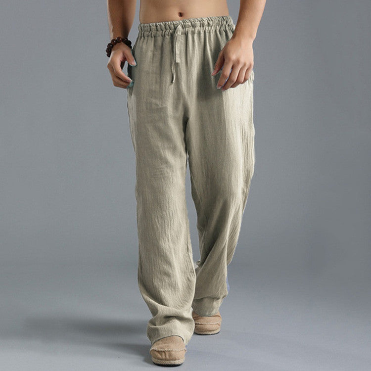 Amalfi Linen Trousers (Slim Fit)