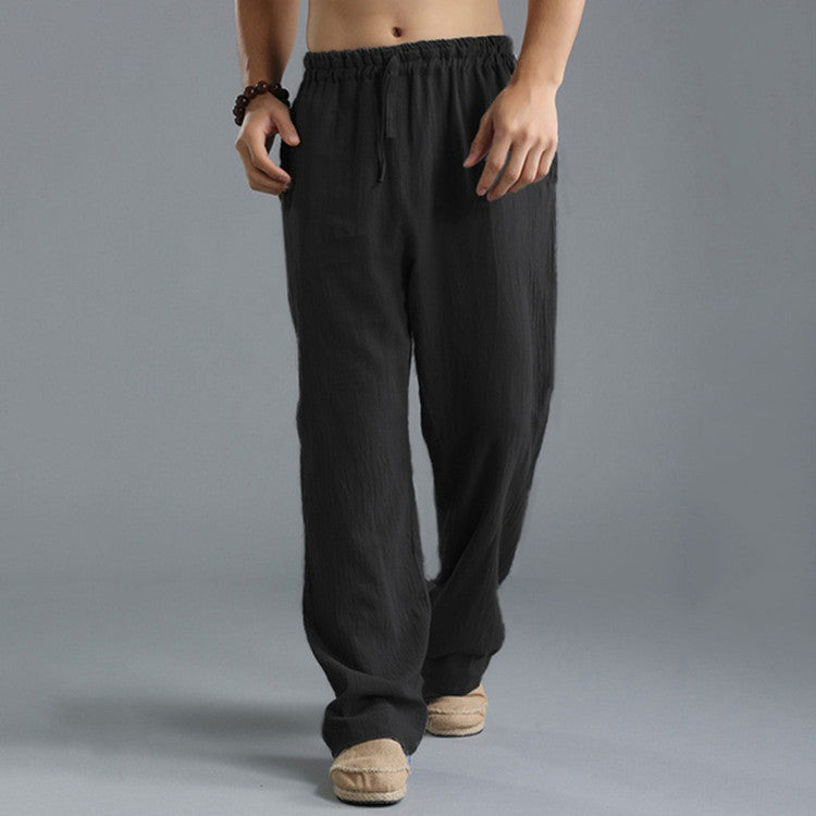 Amalfi Linen Trousers (Slim Fit)