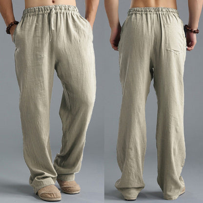 Amalfi Linen Trousers (Slim Fit)