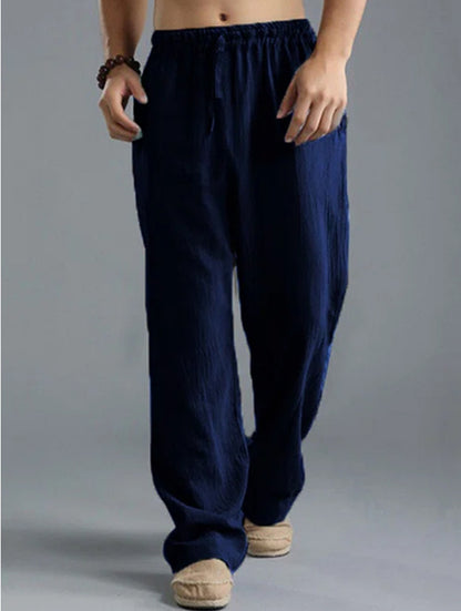 Amalfi Linen Trousers (Slim Fit)