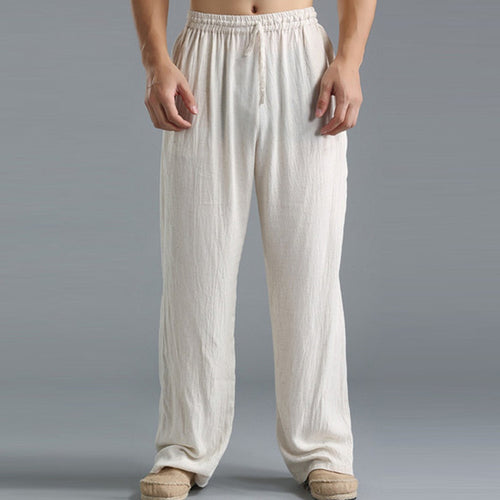 Amalfi Linen Trousers (Slim Fit)
